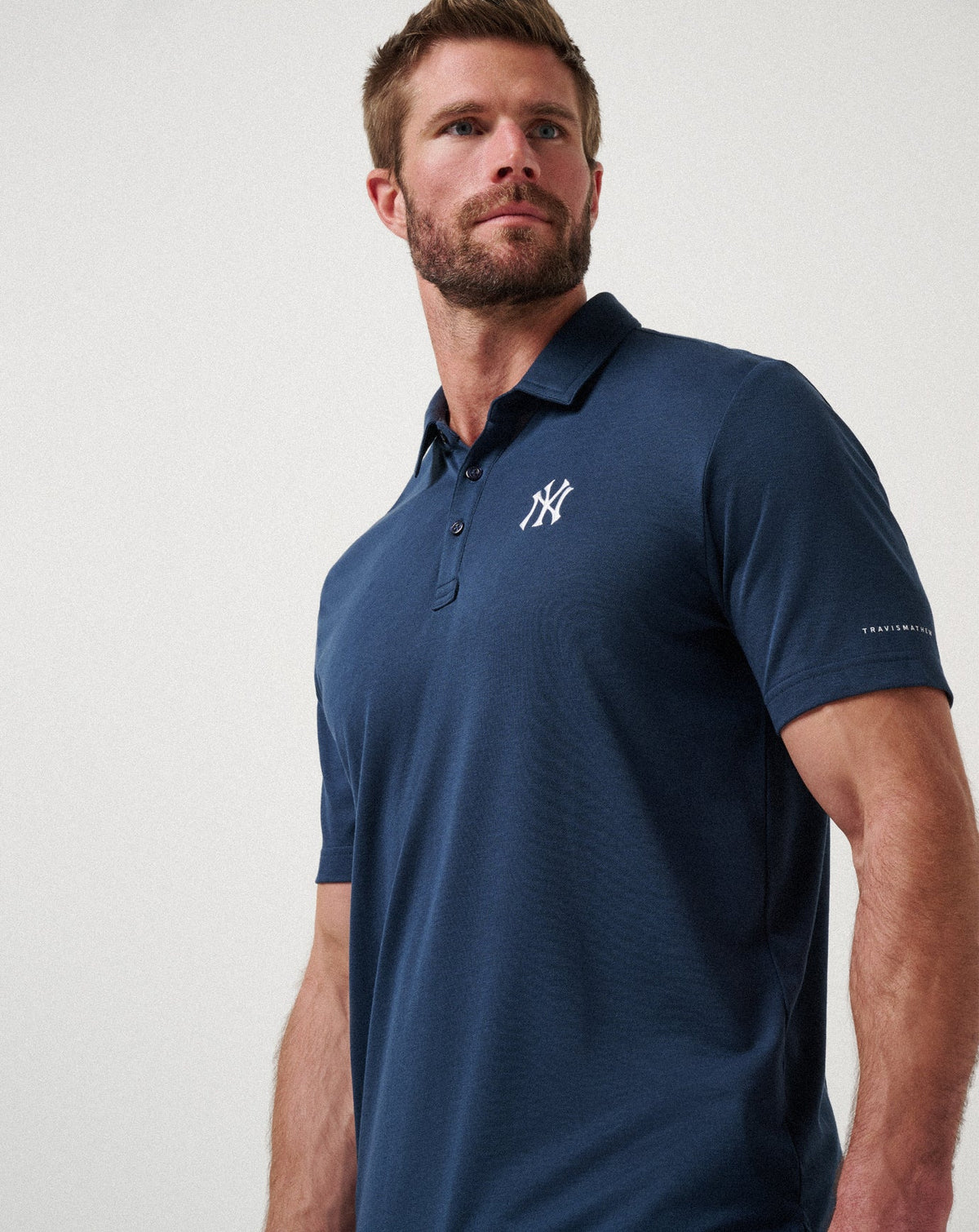 Travis Mathew Outlets New York Yankees Playoff Pitch Polo Men|Game Day|New