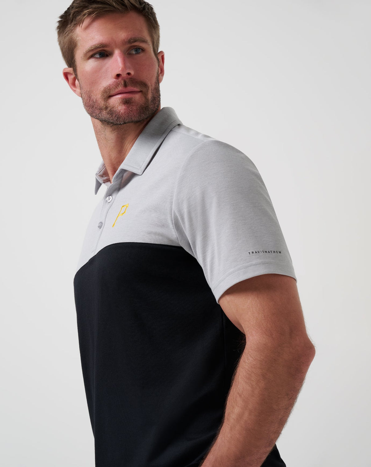 Travis Mathew Online Pittsburgh Pirates Home Run Leader Polo Men|New