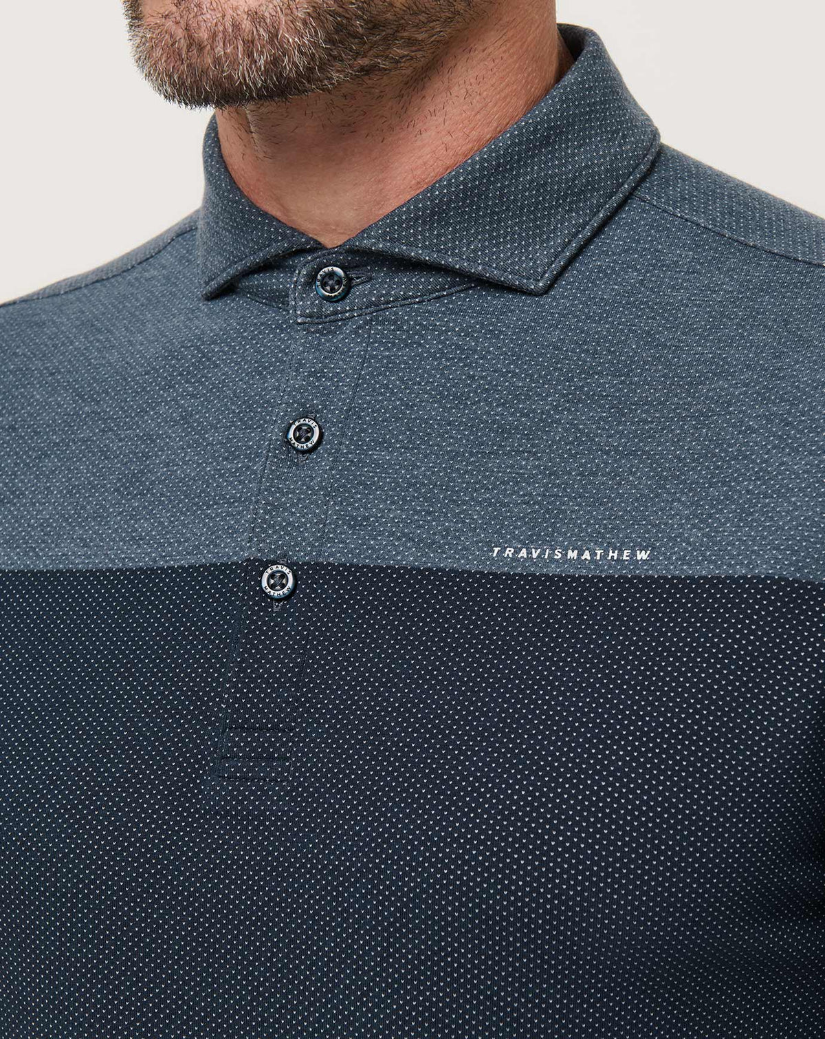 Travis Mathew Online Rudder Runner Polo Men