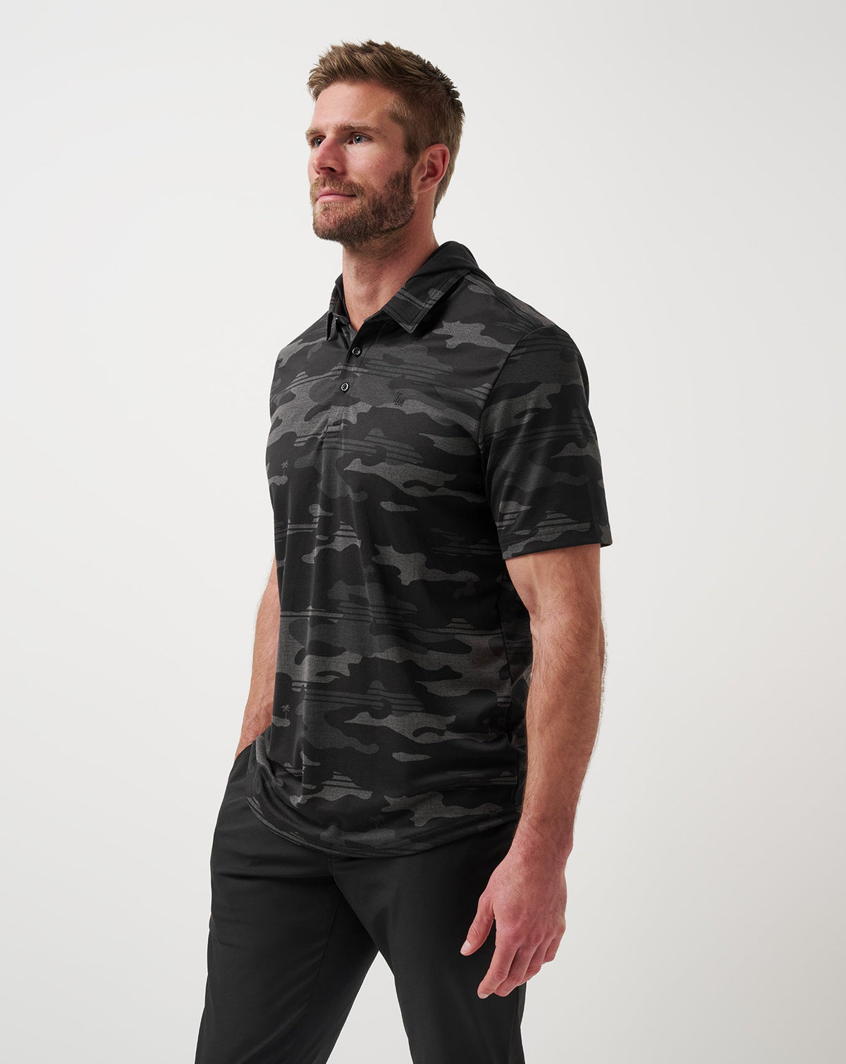 Travis Mathew Discount Showdown Stealth Polo Men|New