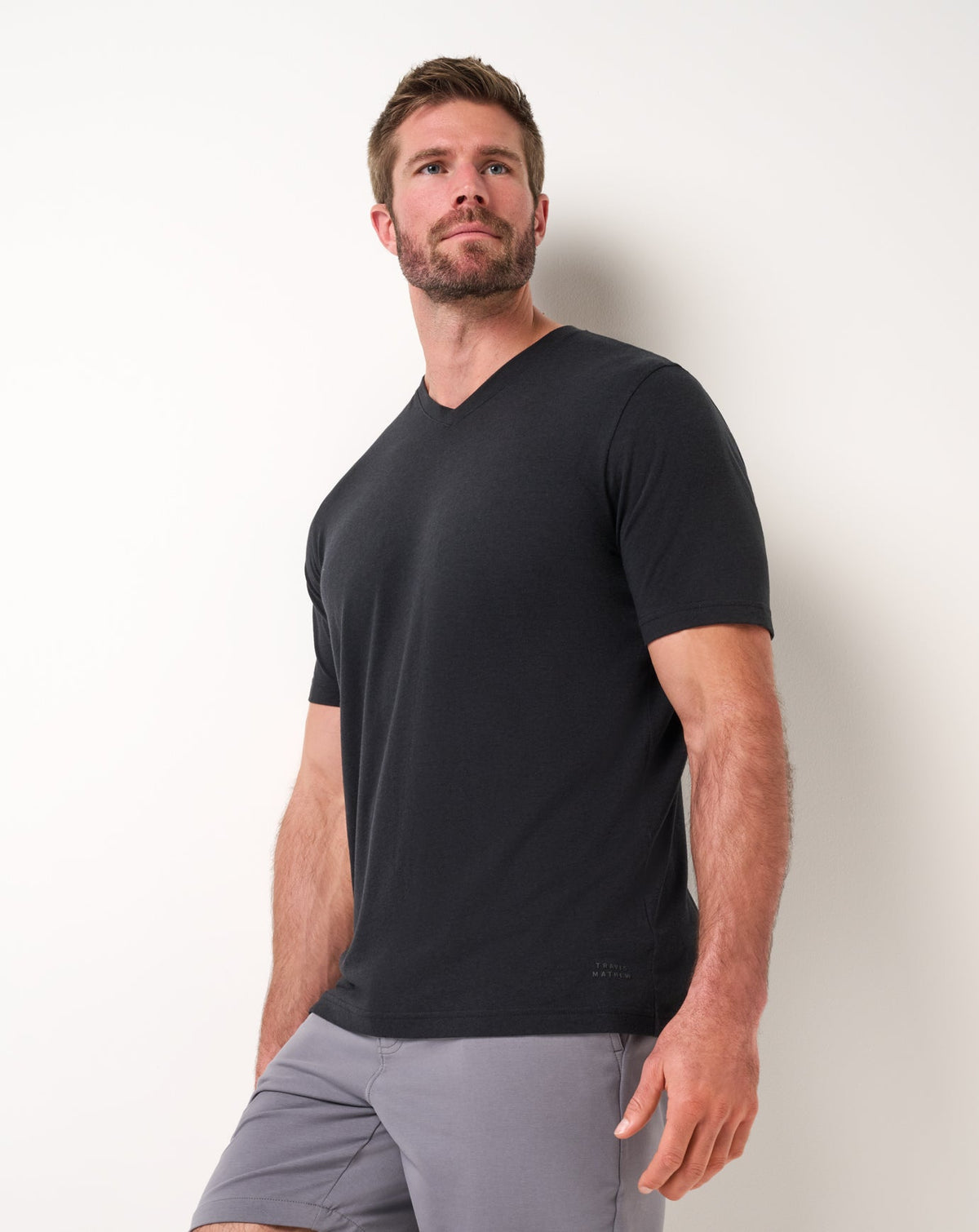 Travis Mathew US Cloud V-Neck Tee Men