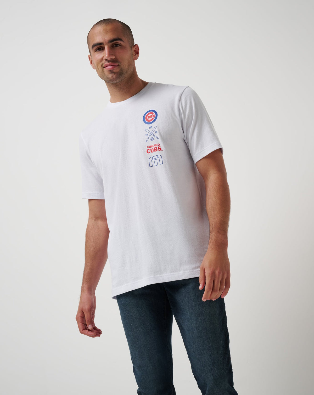 Travis Mathew Online Chicago Cubs Sunset Slam 2.0 Tee Men|Game Day|New