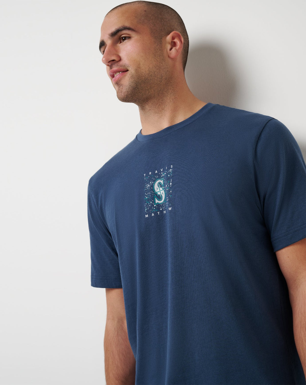Travis Mathew Outlets Seattle Mariners In The Dugout 2.0 Tee Men|Game Day|New