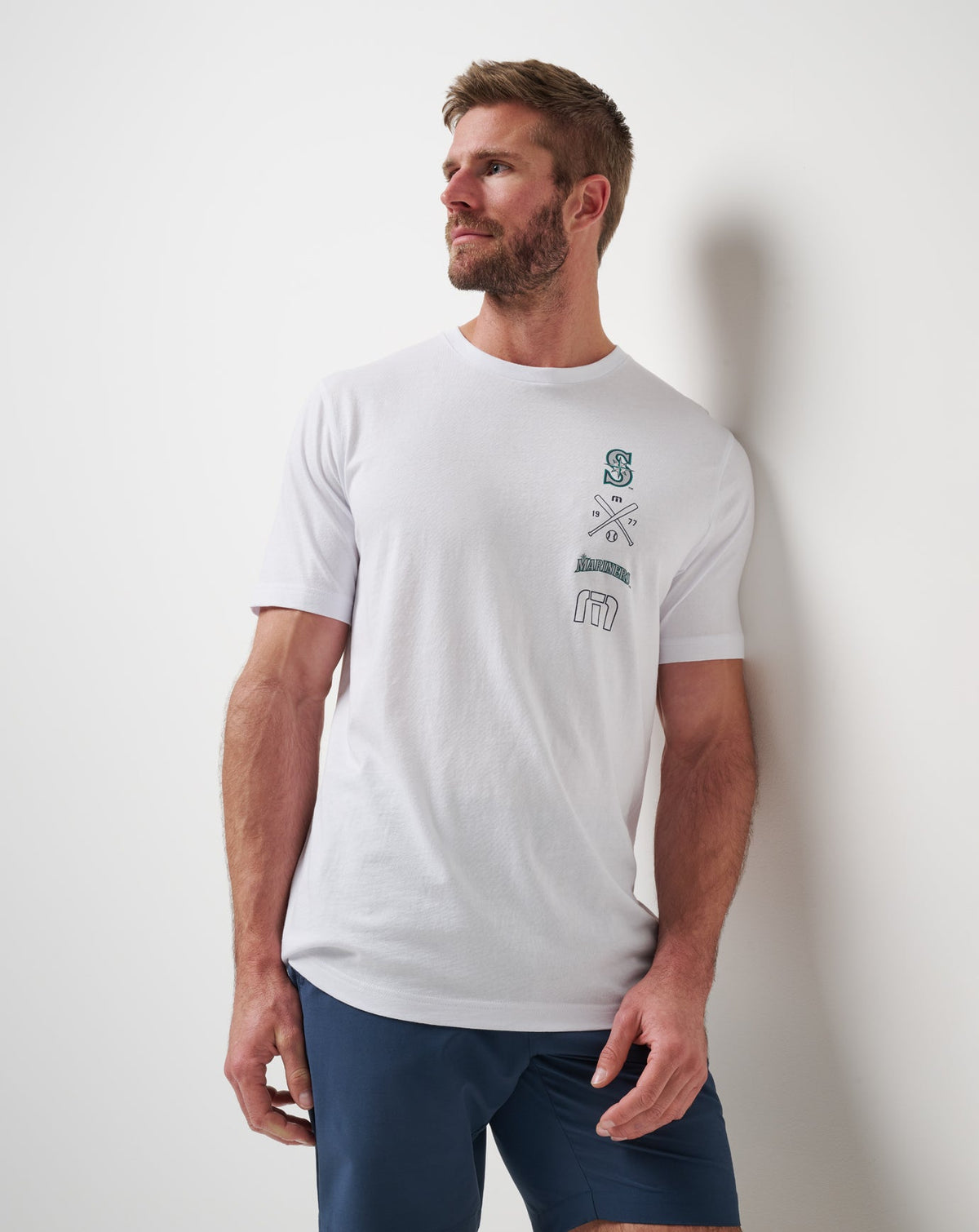Travis Mathew US Seattle Mariners Sunset Slam 2.0 Tee Men|Game Day|New