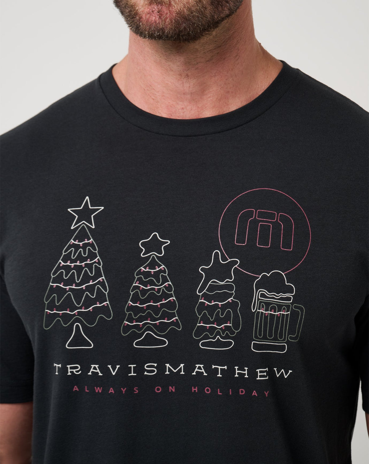 Travis Mathew Sale Season Of Giving Tee Men