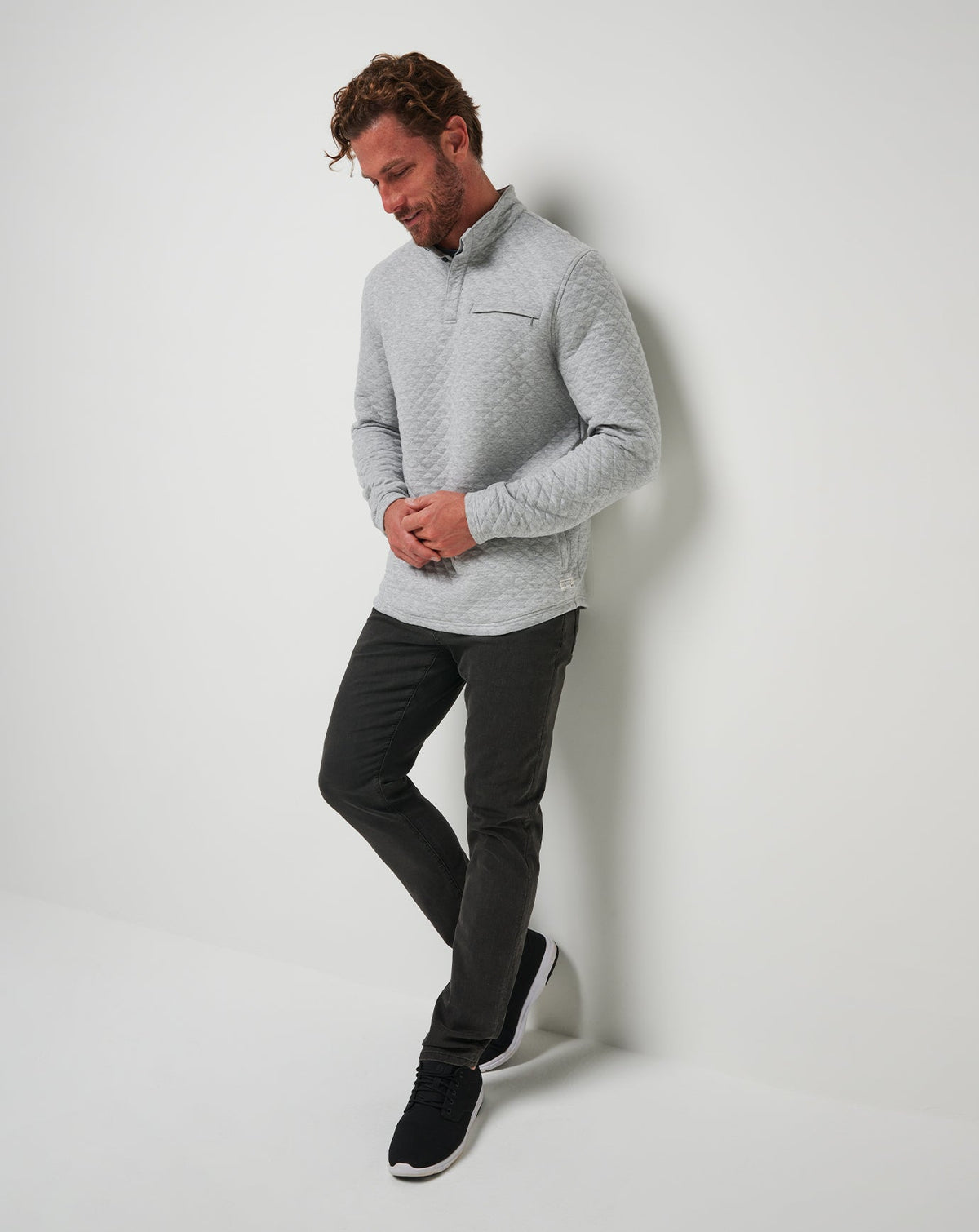 Travis Mathew Online Transatlantic Quarter Zip Men