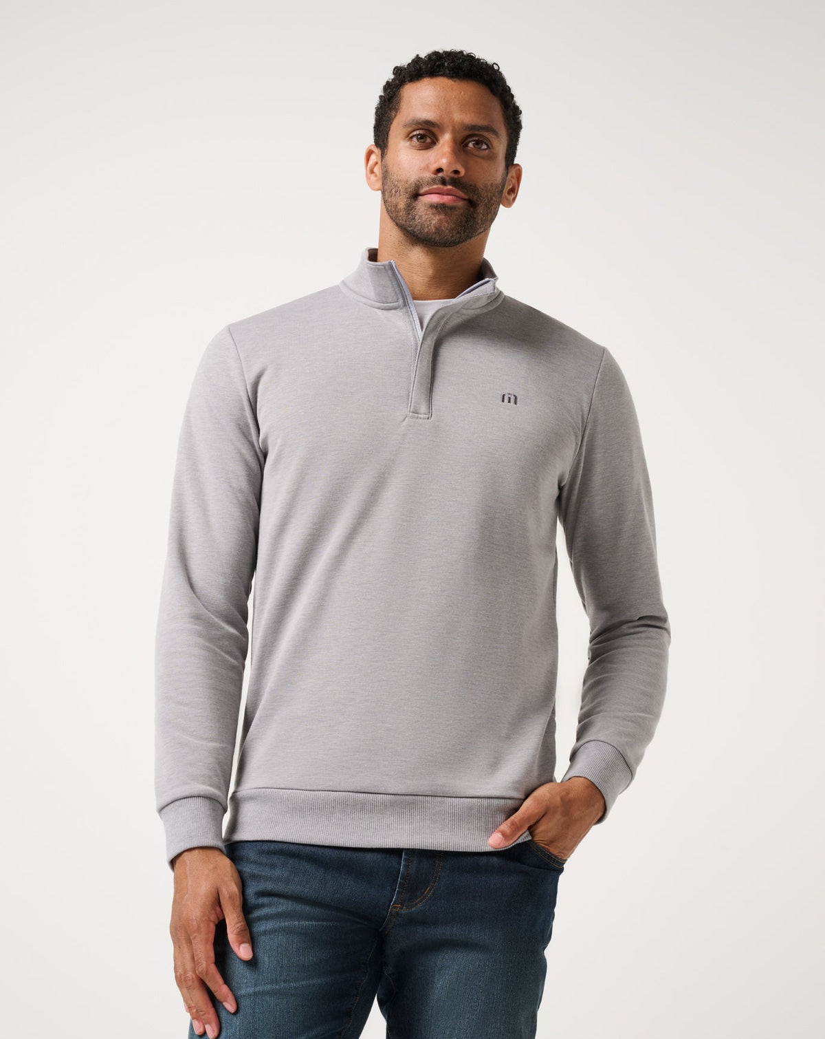 Travis Mathew Online Cloud Quarter Zip 2.0 Men|Golf|New