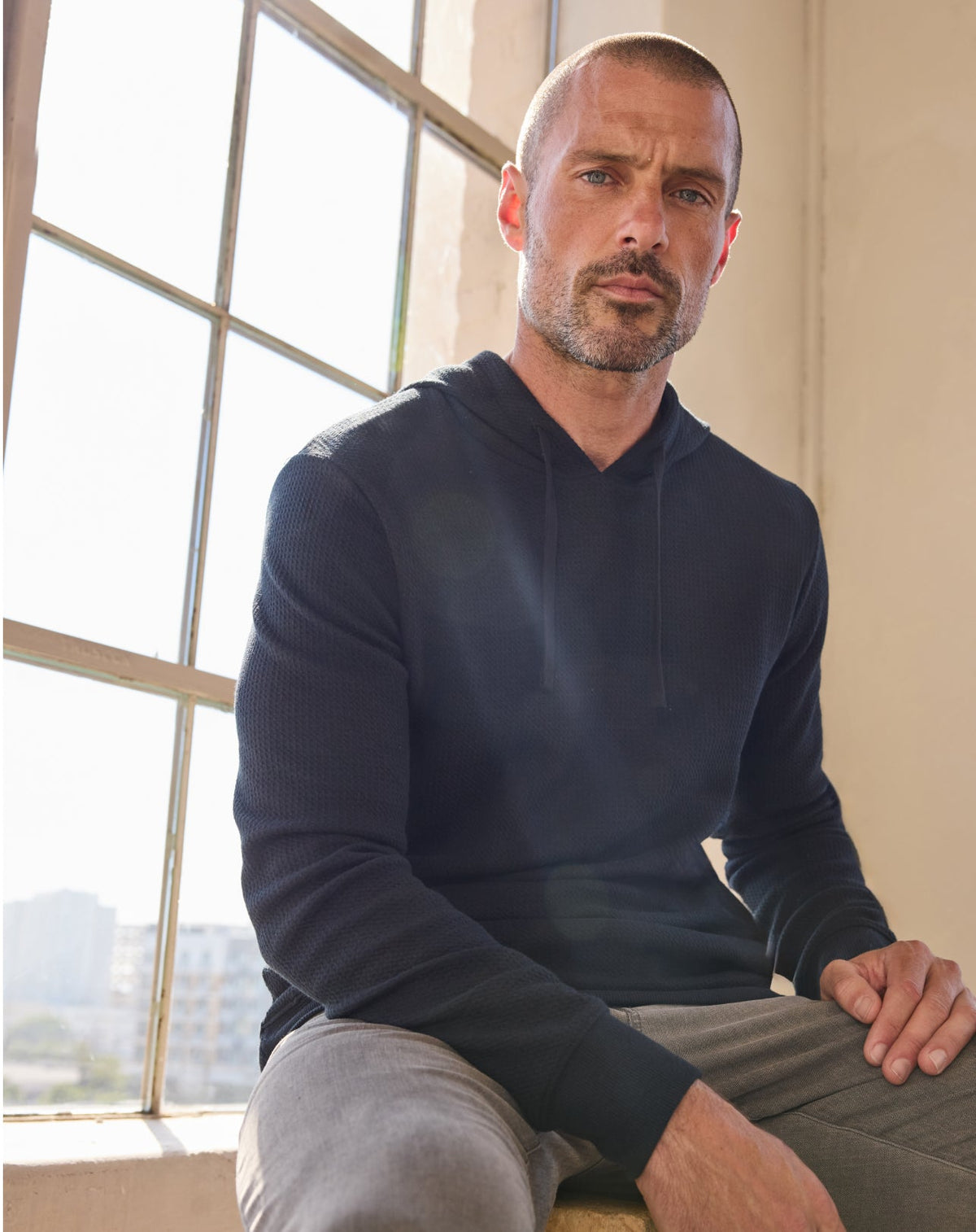 Travis Mathew US Cloud Waffle Hoodie Men