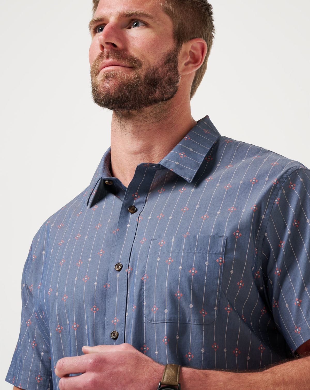 Travis Mathew US Deco Button-Up Men