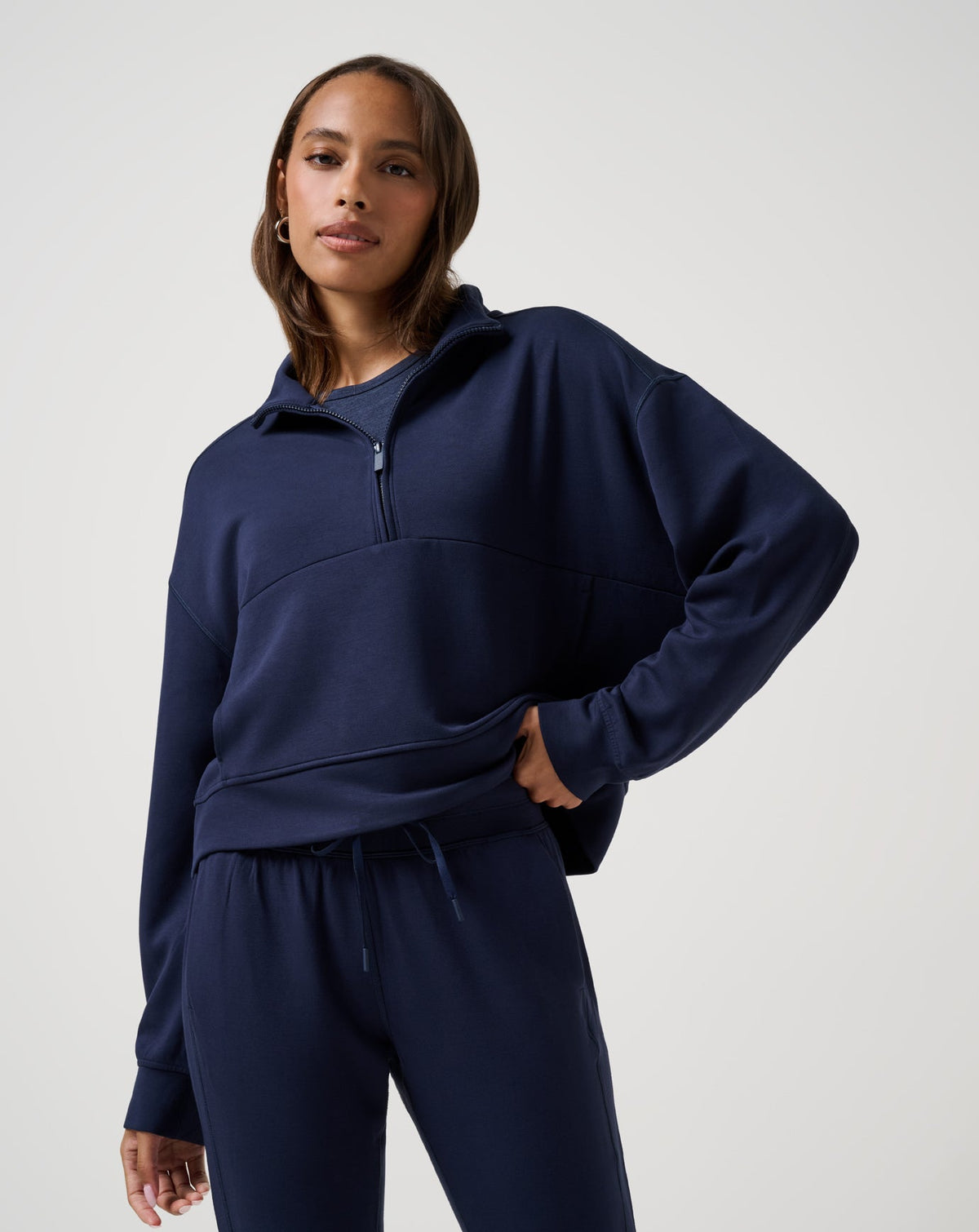 Travis Mathew Discount Skyloft Soft Half Zip 2.0 Women|Golf