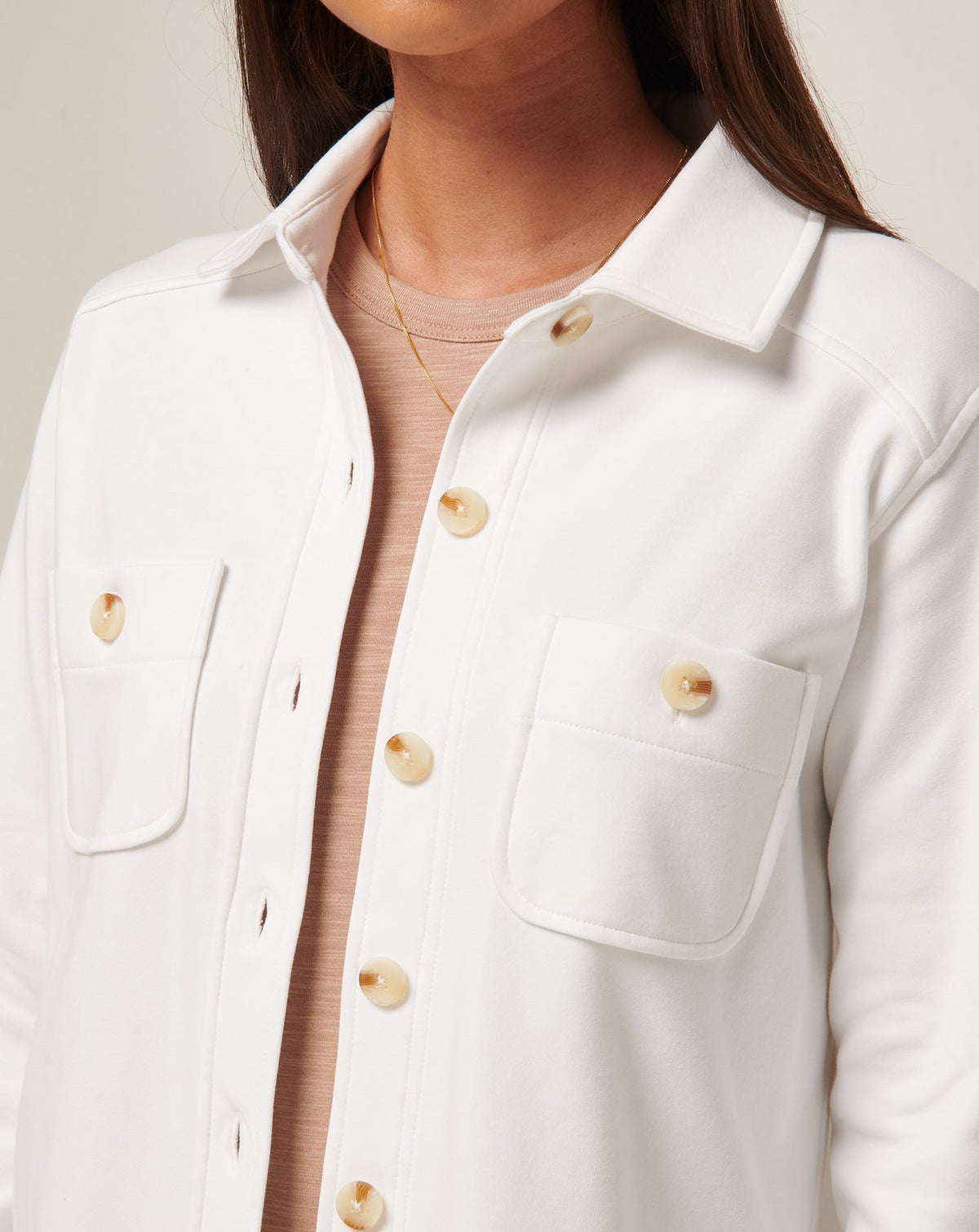 Travis Mathew For Sale Cloud Fleece Shacket Women
