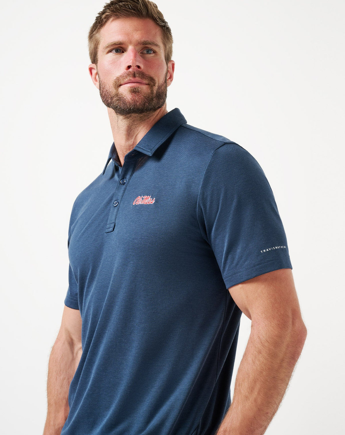 Travis Mathew Online Mississippi School Pride Polo Game Day|New