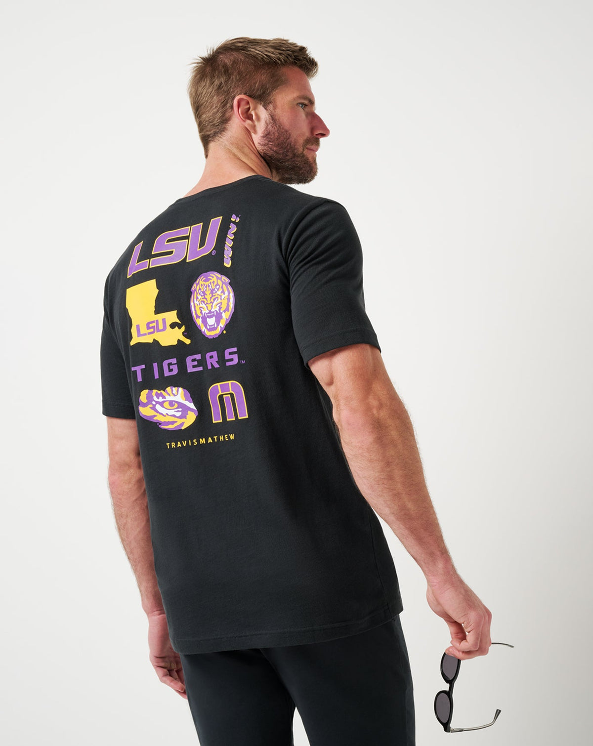 Travis Mathew Sale LSU Friendly Rivalry Tee Game Day|New