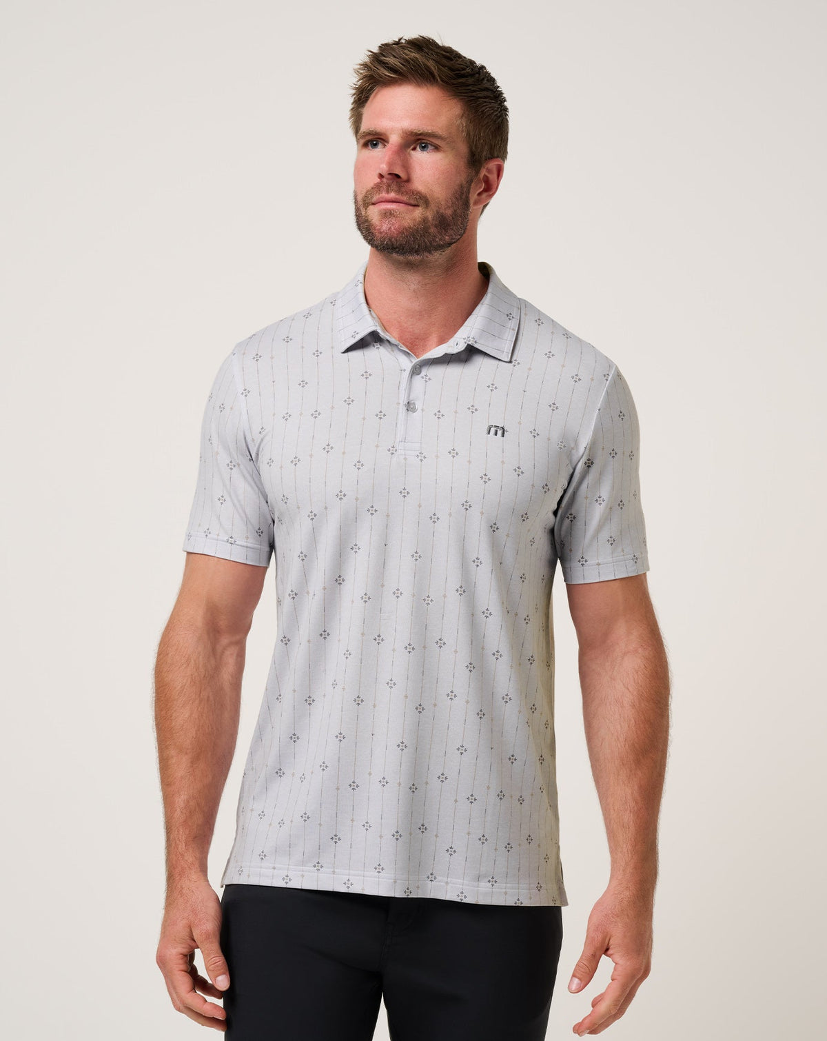 Travis Mathew Online Featherweight Deco Polo Men