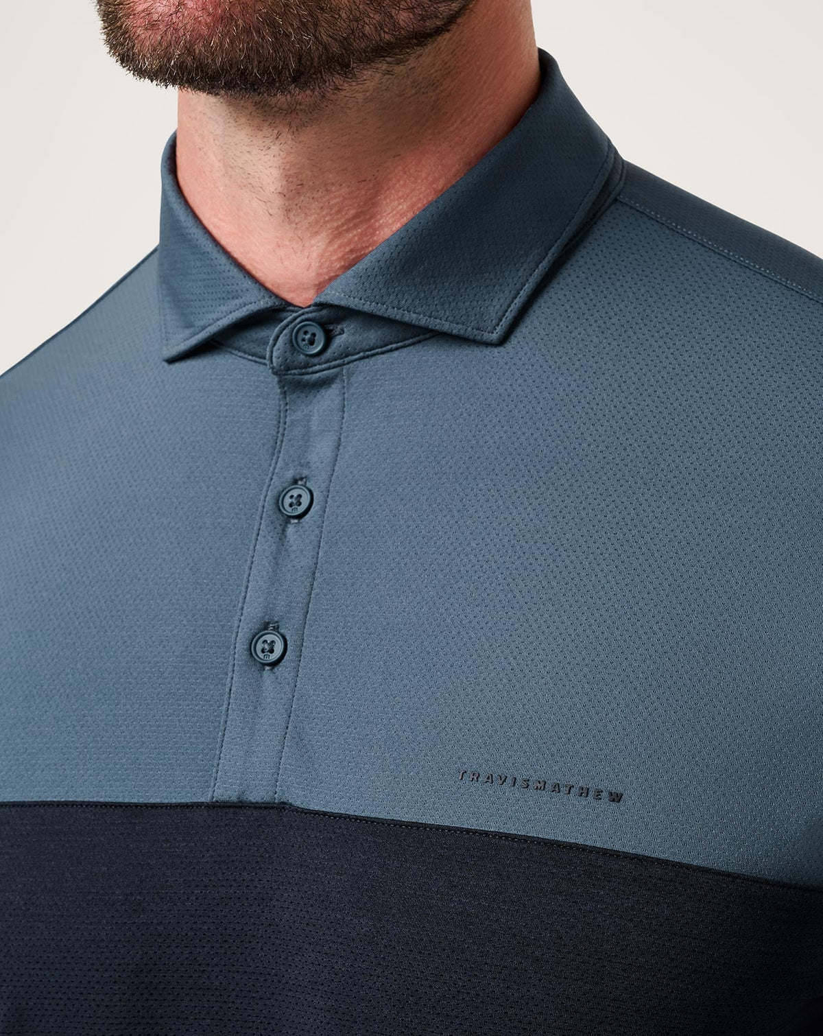 Travis Mathew Outlets Heater Pro Color Block Polo Men|Golf