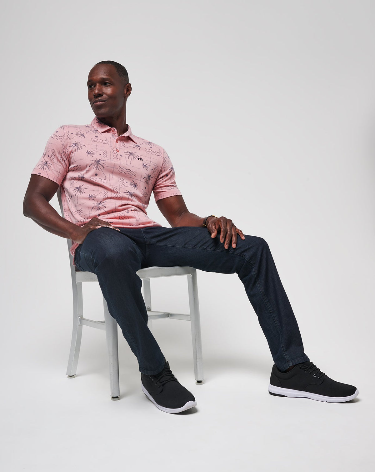 Travis Mathew Discount Coconut Palm Polo Men