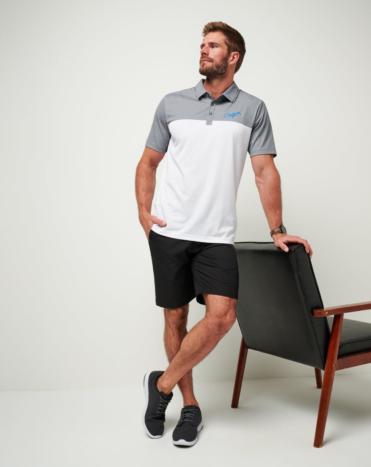 Travis Mathew For Sale Los Angeles Dodgers The Rudds 2.0 Polo Men|Game Day|New
