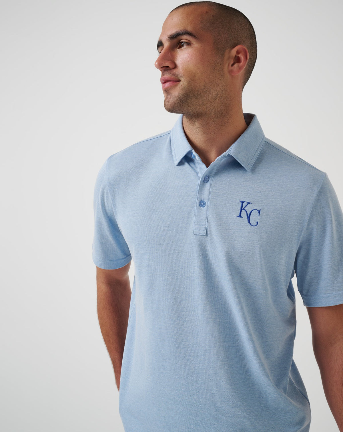 Travis Mathew Online Kansas City Royals Playoff Pitch Polo Men|New
