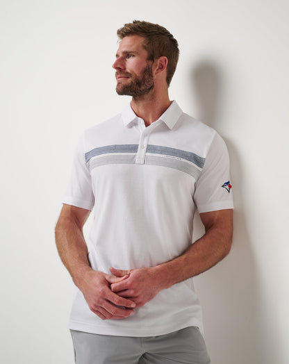 Travis Mathew Online Toronto Blue Jays Top Recruit Polo Men|Game Day|New