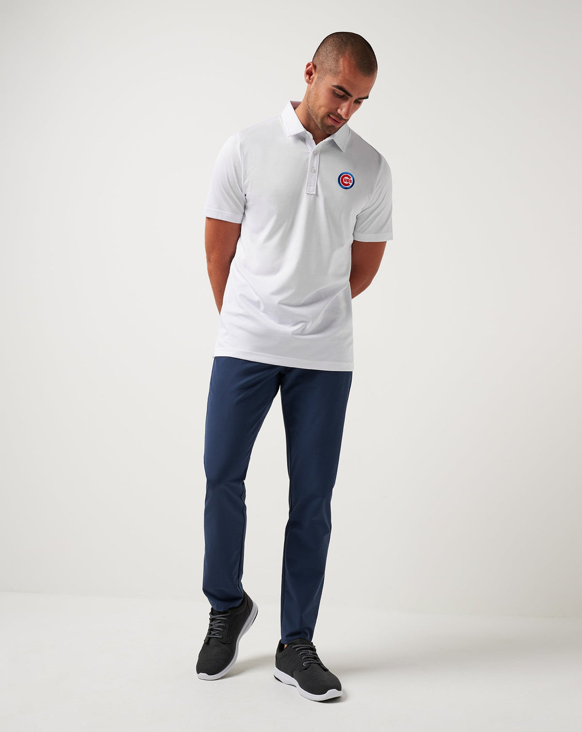 Travis Mathew US Chicago Cubs The Zinna Polo Men|Game Day|New