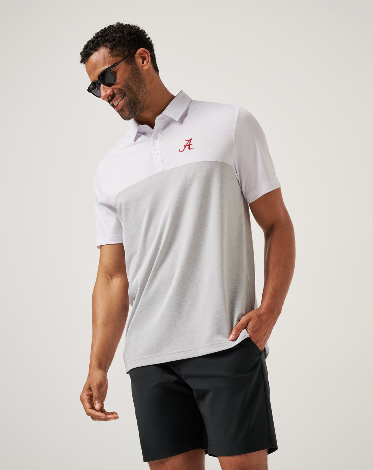 Travis Mathew Discount Alabama Drop Back Polo Men|Game Day|New