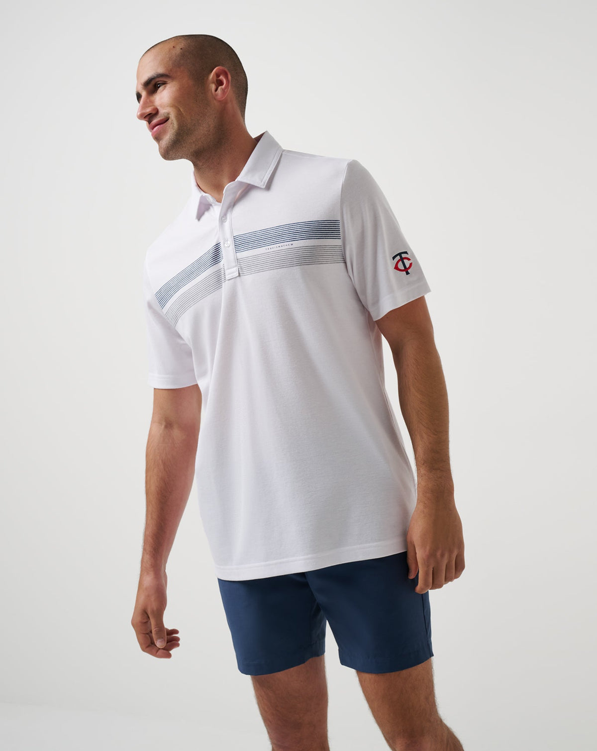 Travis Mathew Sale Minnesota Twins Top Recruit Polo Men|New