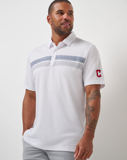 Travis Mathew Sale Cleveland Guardians Top Recruit Polo Men|Game Day|New