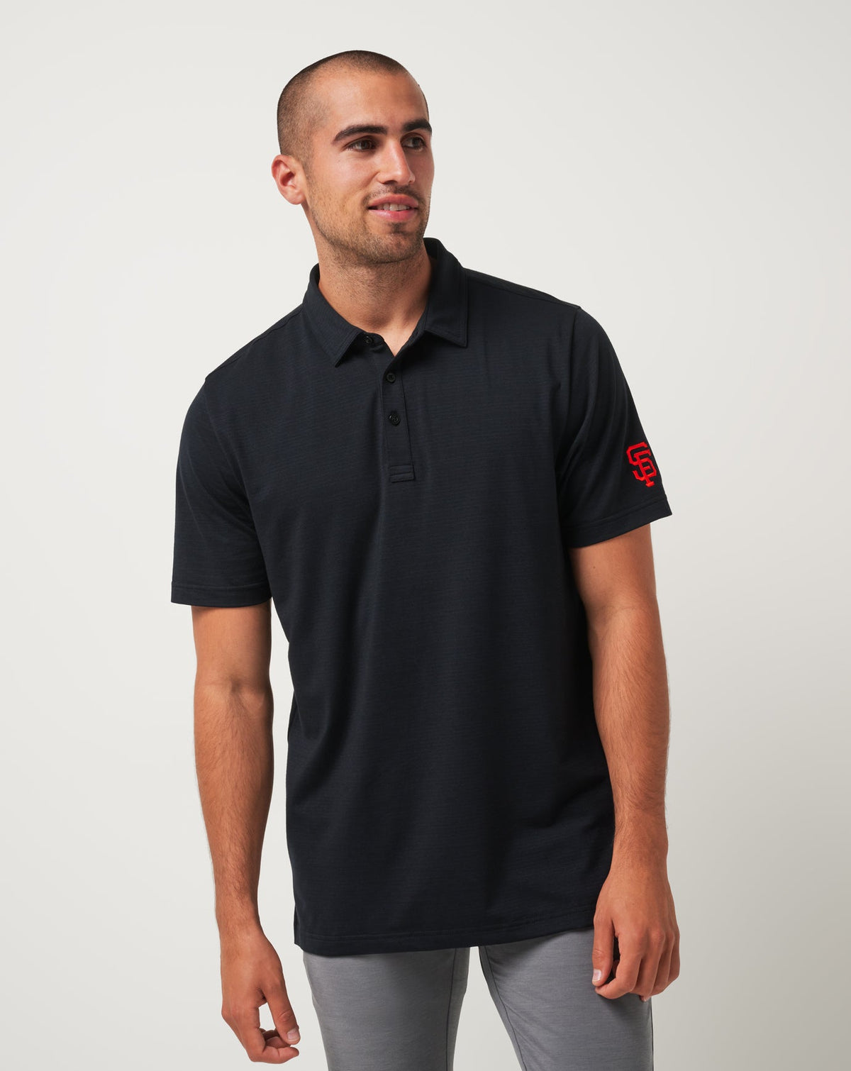 Travis Mathew For Sale San Francisco Giants The Heater Polo Men|New