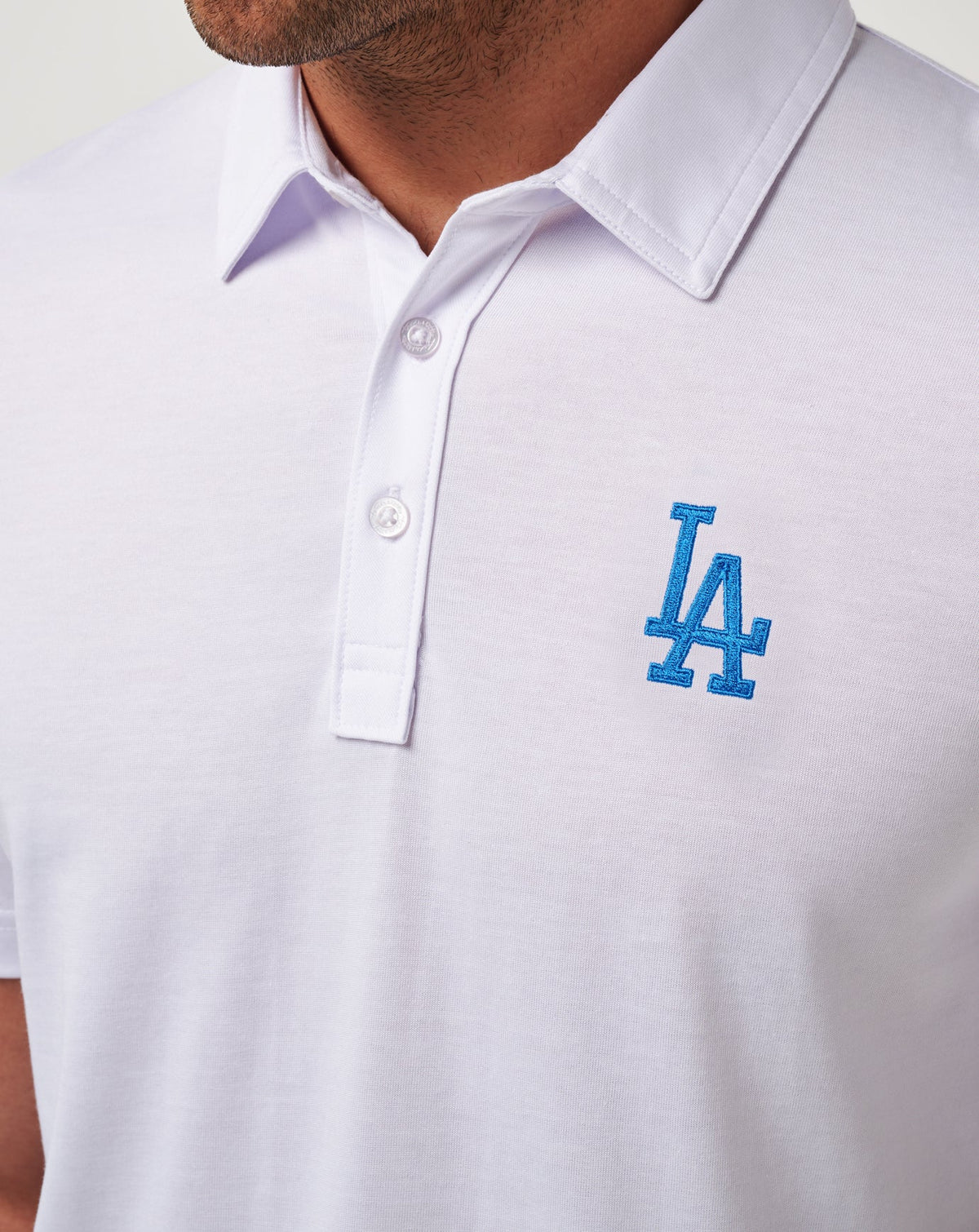 Travis Mathew Discount Los Angeles Dodgers The Zinna Polo Men|Game Day|New