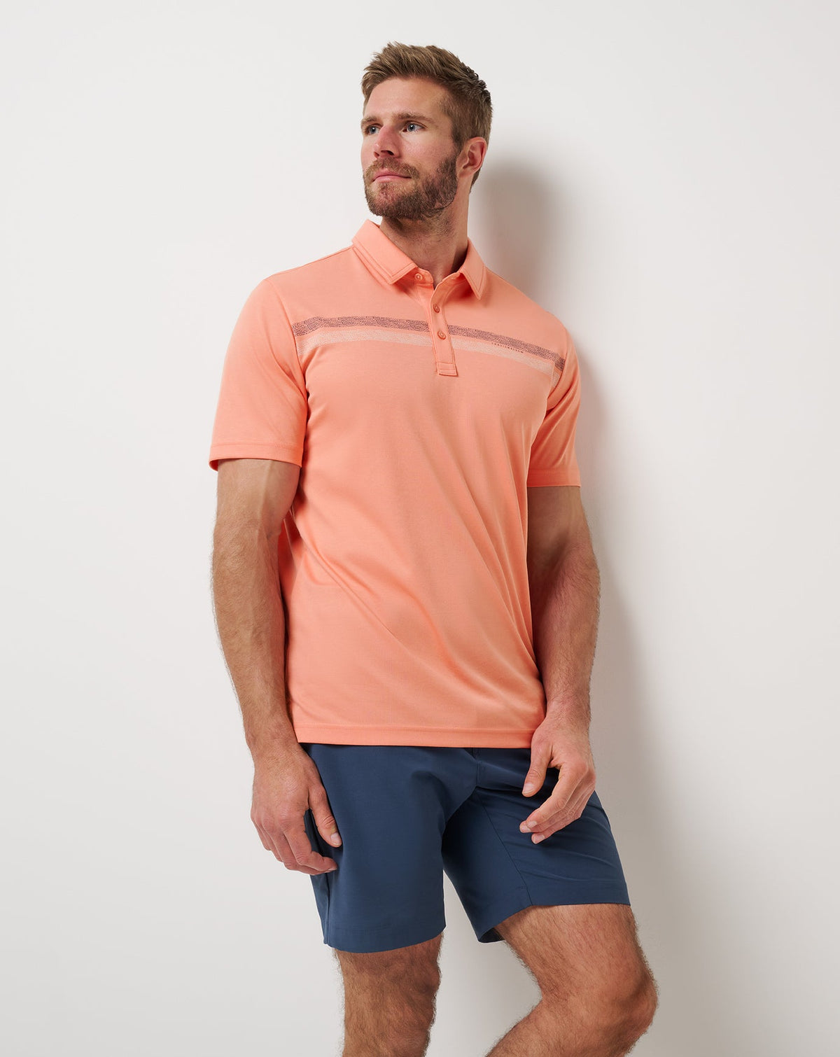 Travis Mathew Online Roaming Routes Polo Men