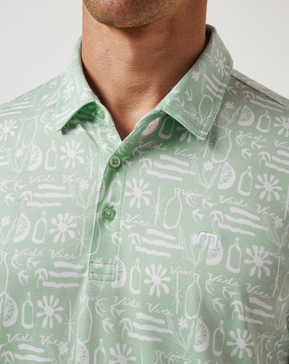 Travis Mathew Online Featherweight Cabana Polo Men|Golf
