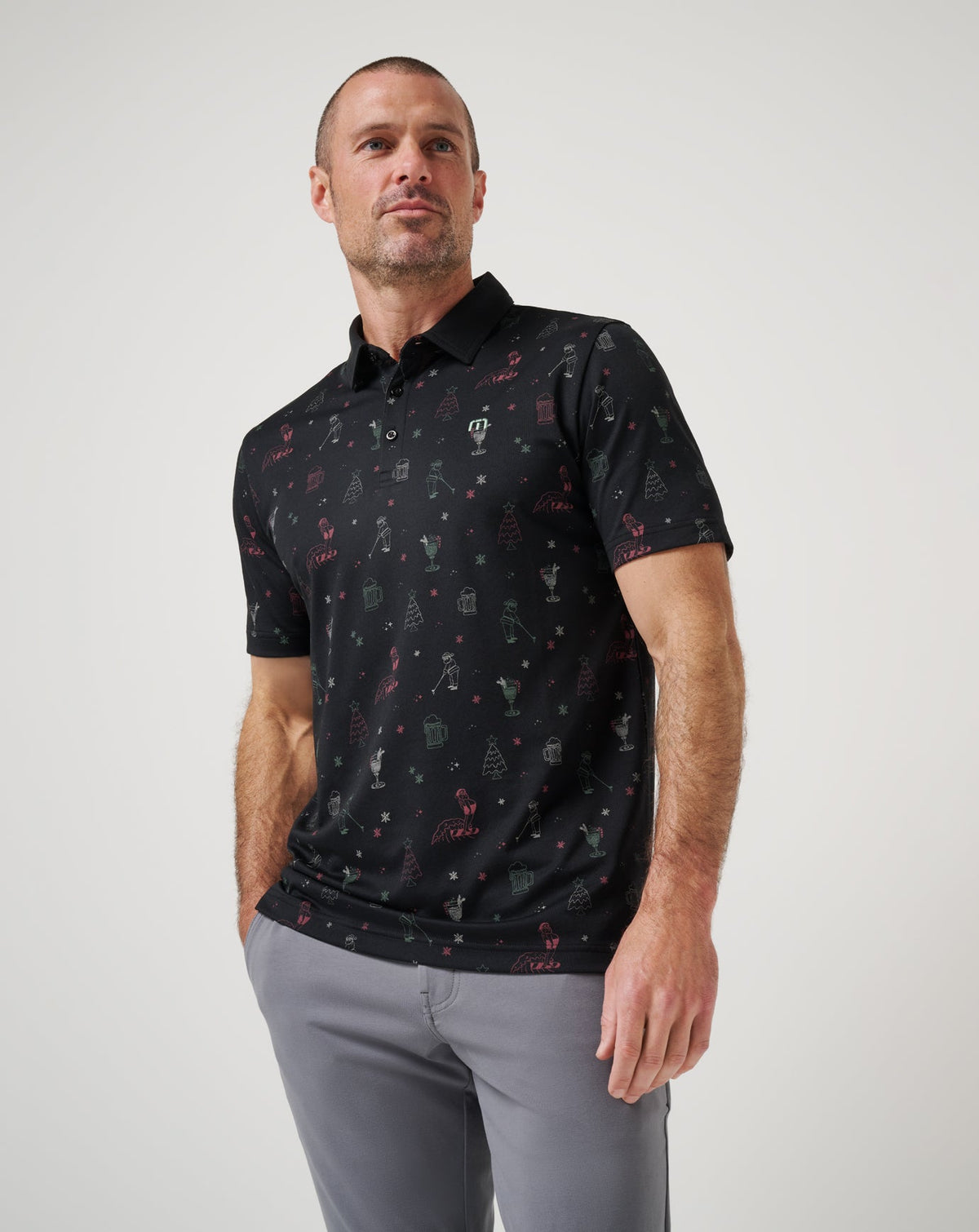 Travis Mathew For Sale Holiday Magic Polo Men