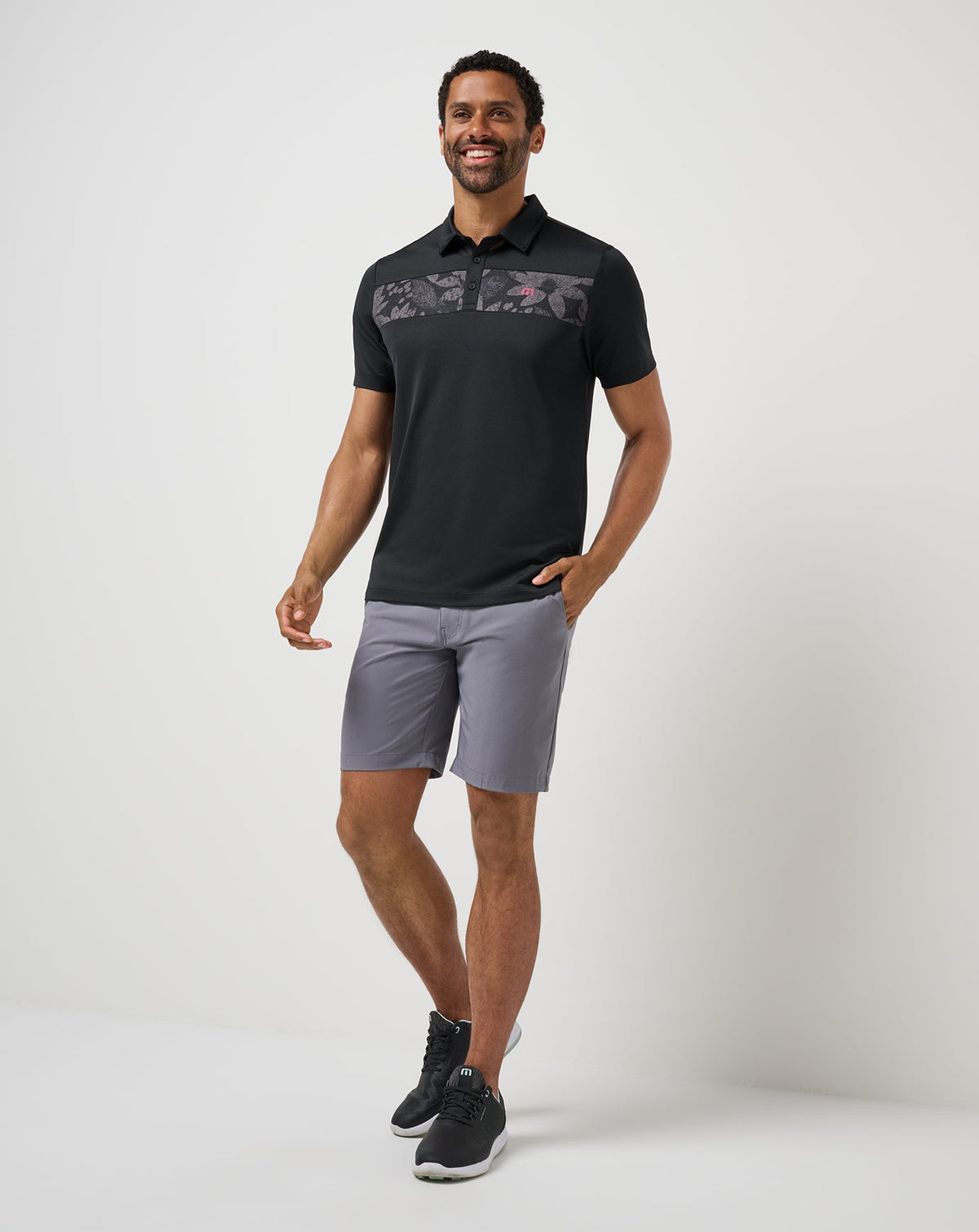 Travis Mathew For Sale Good Good Chest Stripe Polo Men|Golf