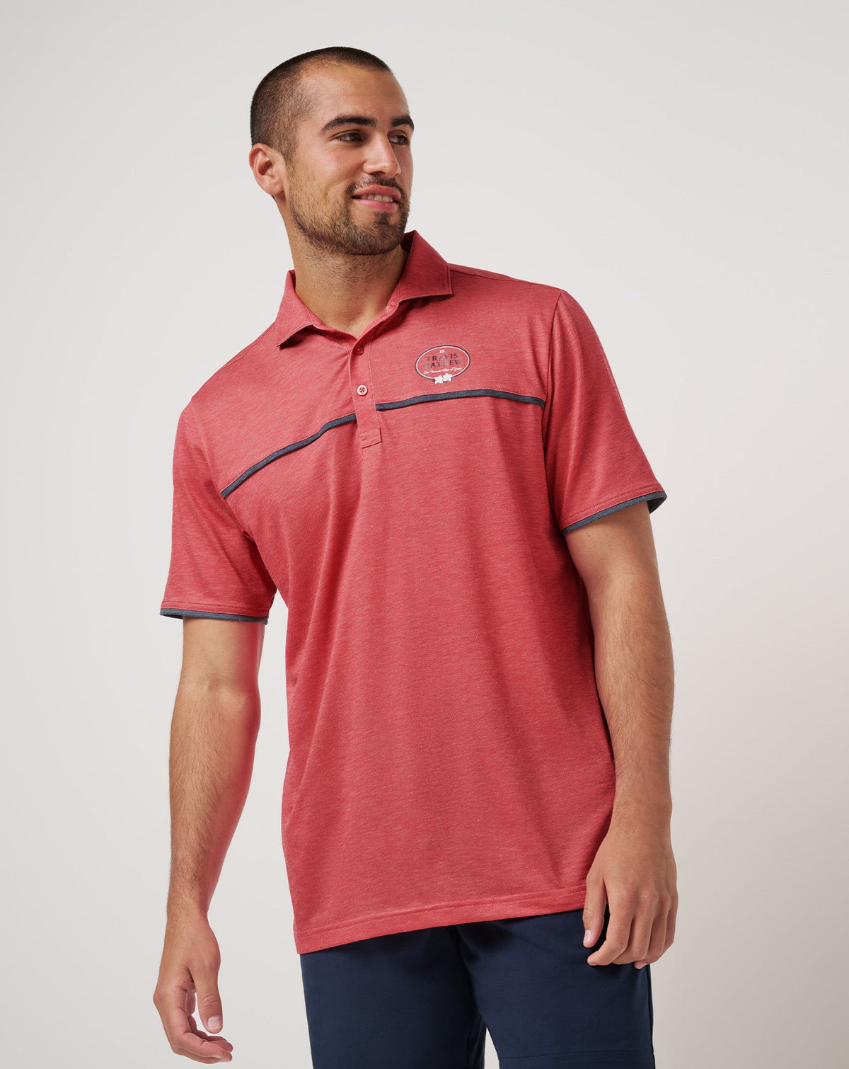 Travis Mathew Outlets Featherweight Our Favorite Time Of Year Polo Men|Golf