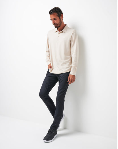 Travis Mathew For Sale Featherweight Long Sleeve Polo Men