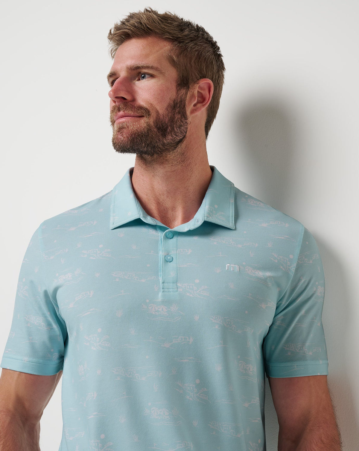 Travis Mathew Outlets Featherweight City Polo Men