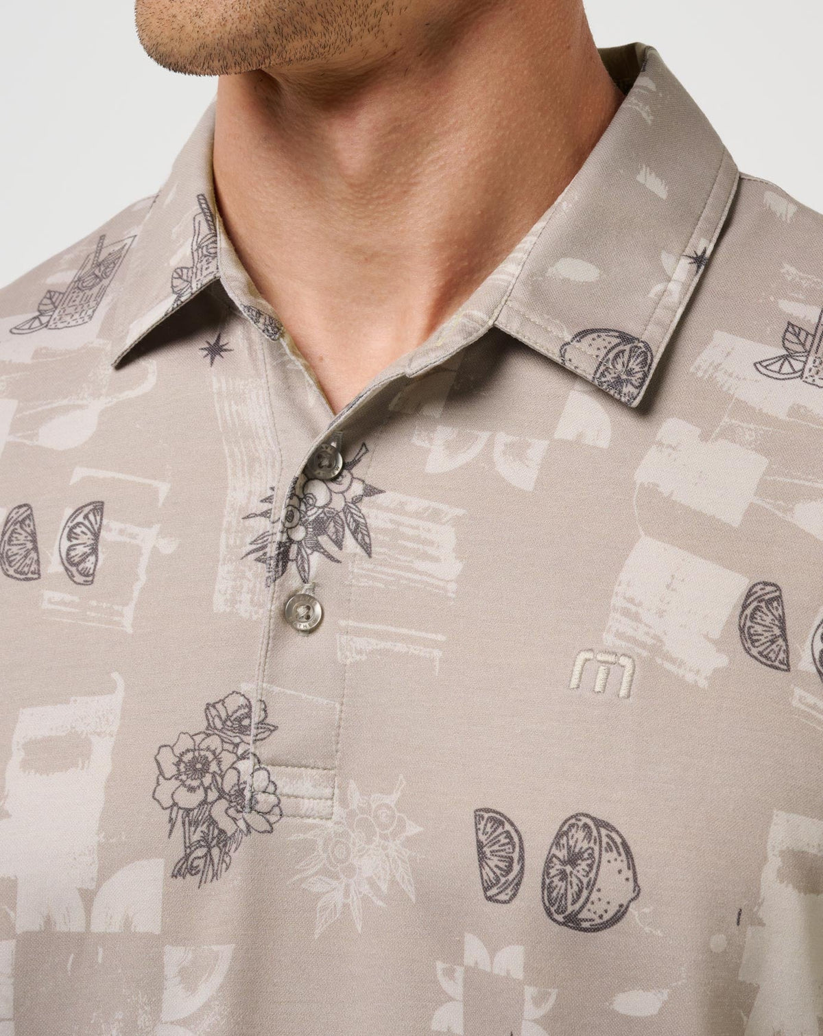 Travis Mathew For Sale Featherweight Spritz Polo Men|Golf