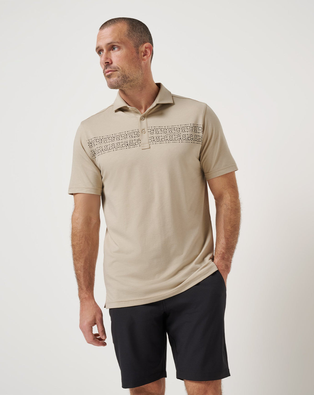Travis Mathew Online Flower Market Polo Men|Golf