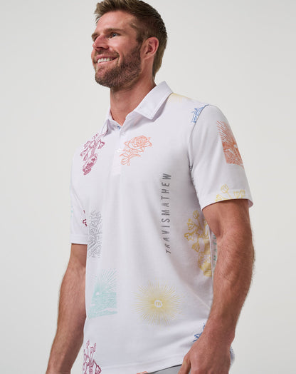 Travis Mathew Discount Passport Polo Men