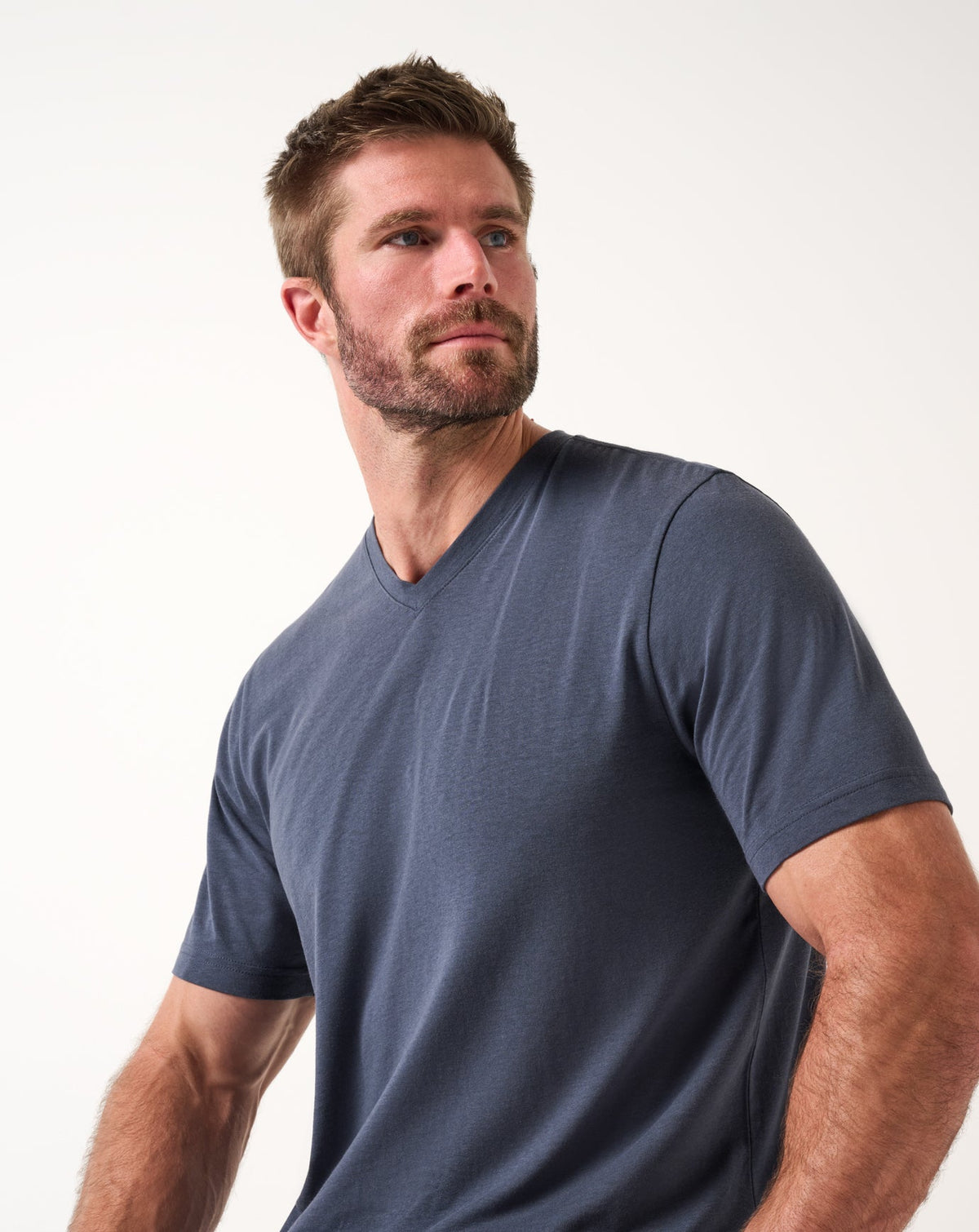 Travis Mathew Online Cloud V-Neck Tee Men