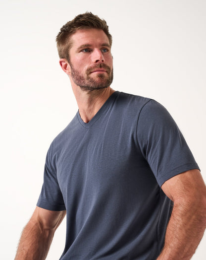 Travis Mathew Online Cloud V-Neck Tee Men
