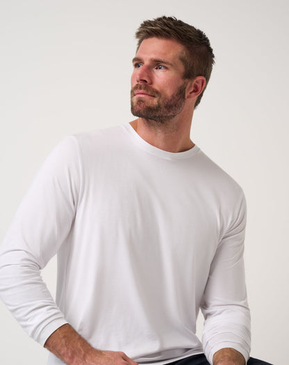 Travis Mathew US Cloud Crew Long Sleeve Tee Men
