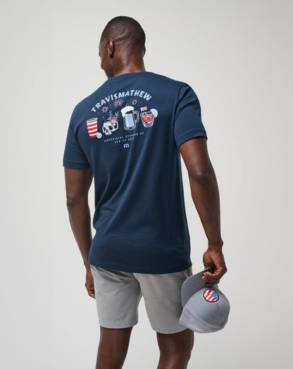 Travis Mathew Outlets Chug It Out Tee Men