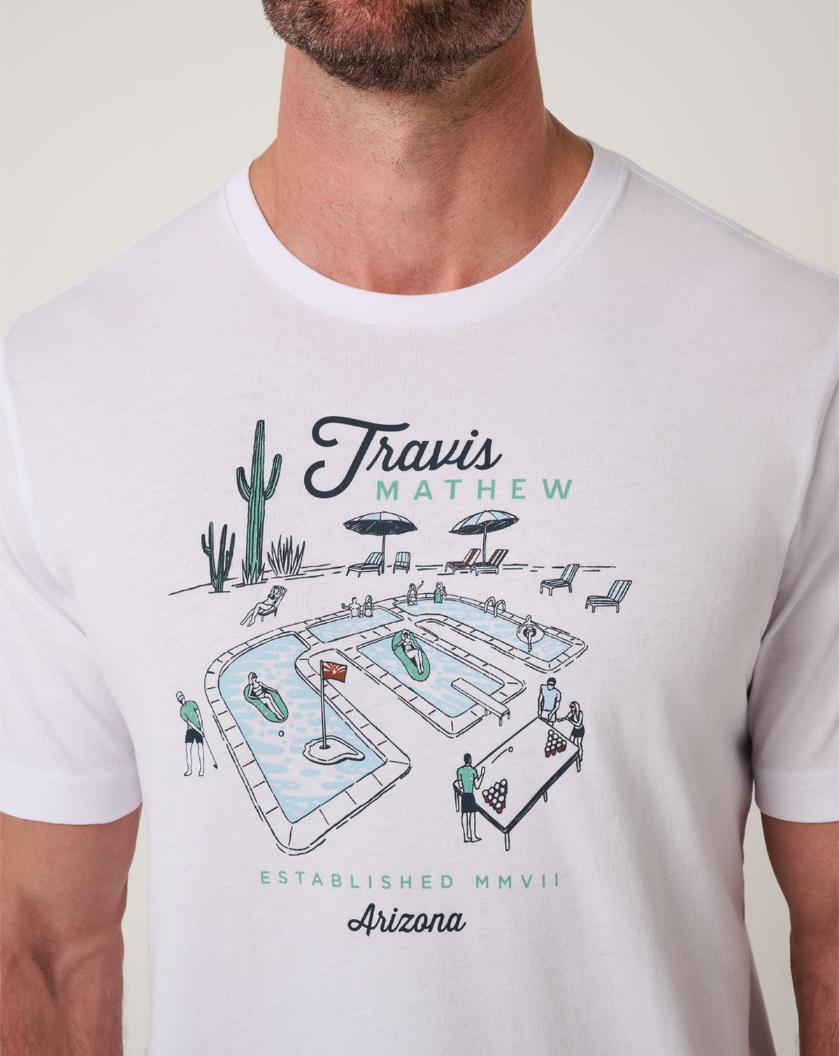 Travis Mathew For Sale Summer Survival Tee Men