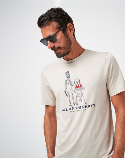 Travis Mathew Discount Grill And Thrill Tee Men