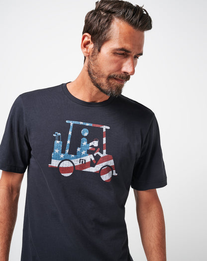 Travis Mathew For Sale Flag Flyer Tee Men