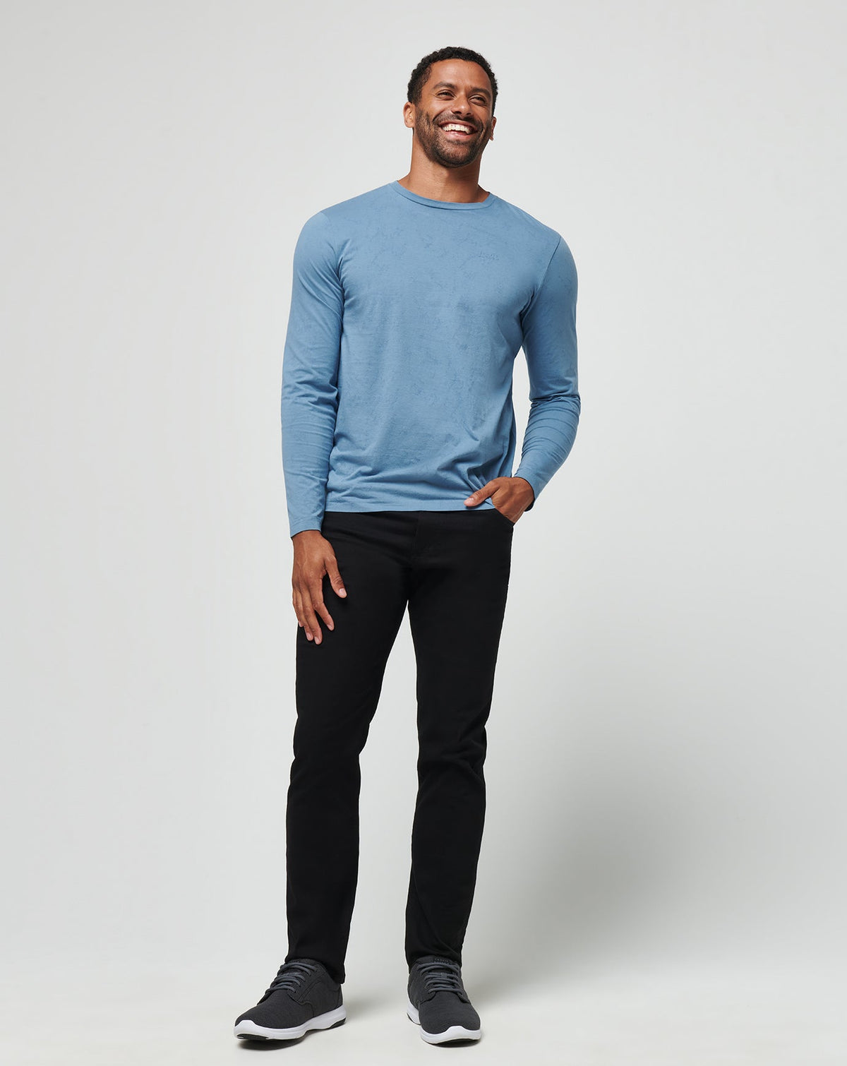 Travis Mathew US Warmer Tides Long Sleeve Tee Men