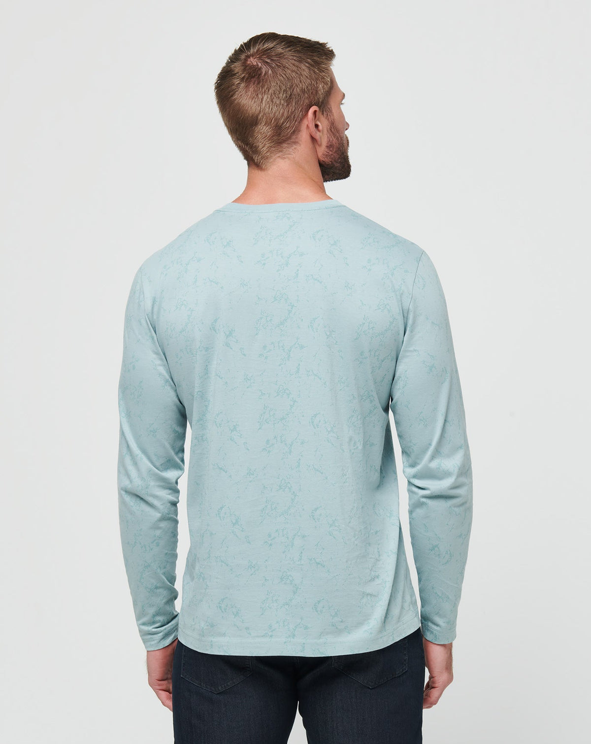 Travis Mathew Sale Warmer Tides Long Sleeve Tee Men