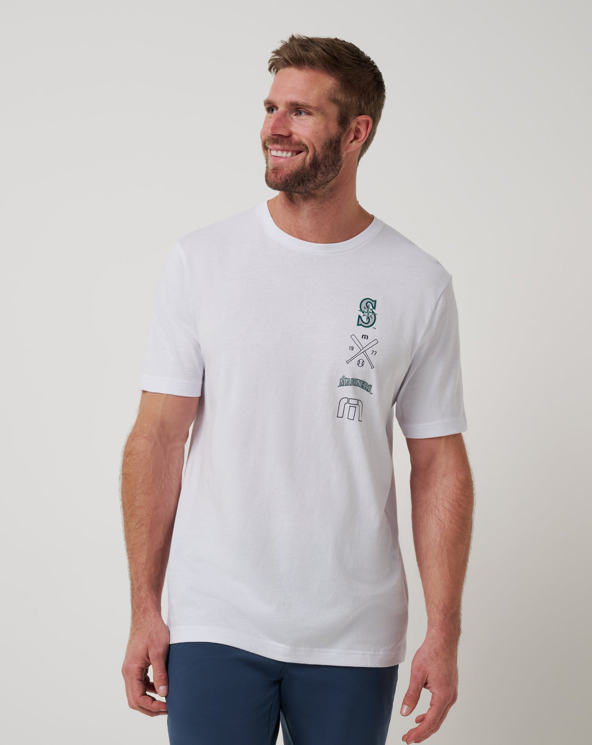 Travis Mathew US Seattle Mariners Sunset Slam 2.0 Tee Men|Game Day|New