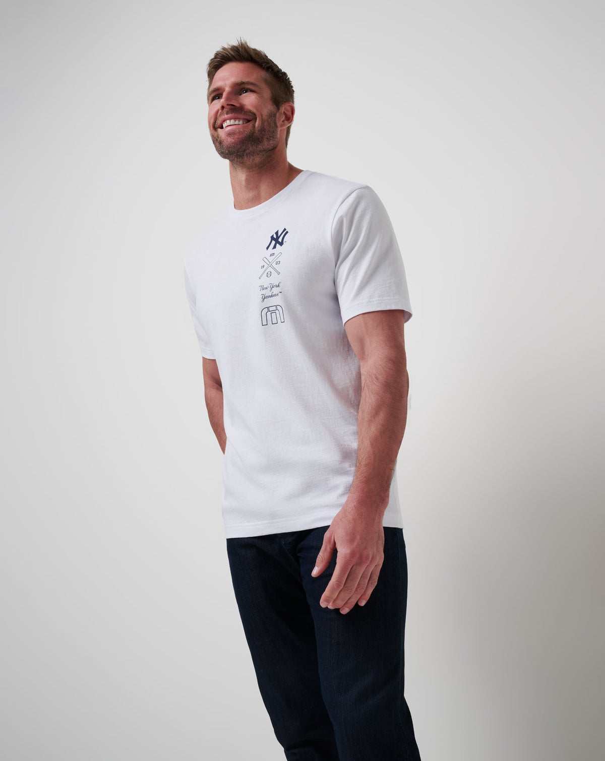 Travis Mathew US New York Yankees Sunset Slam 2.0 Tee Men|Game Day|New